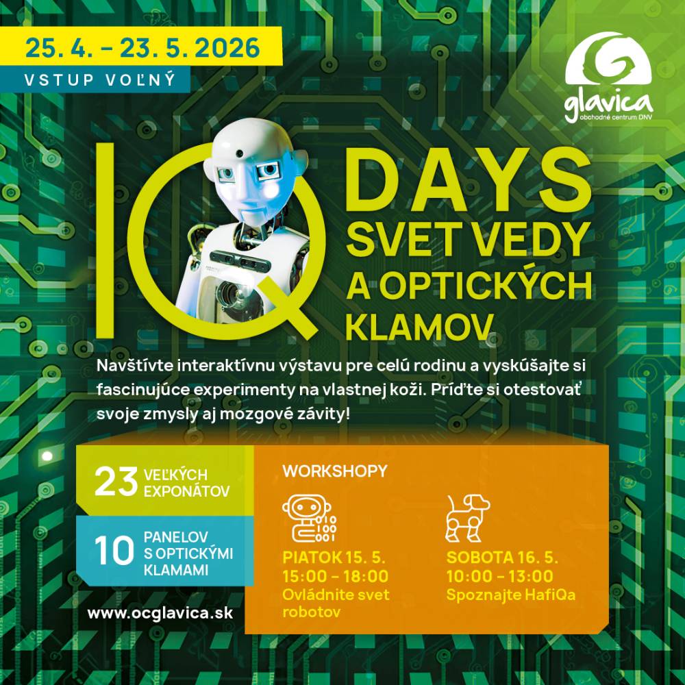 IQ DAYS_ Interaktívna výstava, ktorá vám zamotá hlavu!